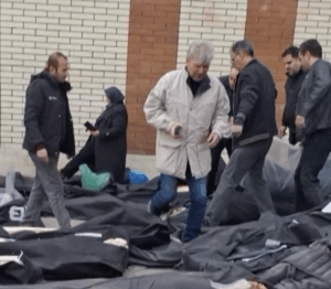 Dead protesters in Terhan