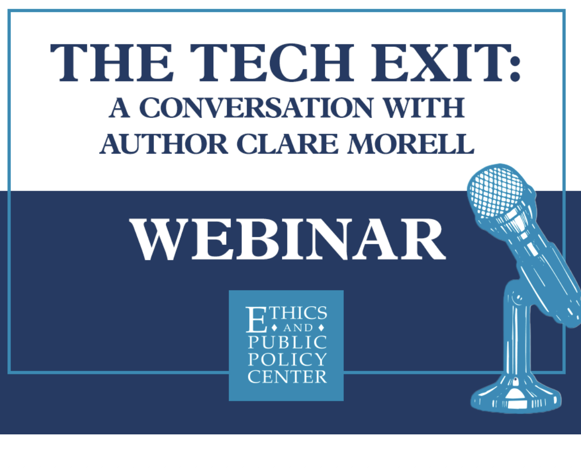 The Tech Exit: A Conversation with Author Clare Morell