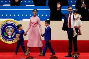 JD Vance and family