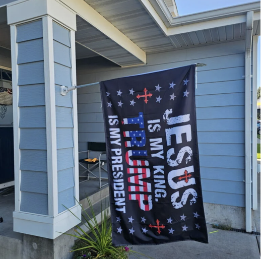 Remove Flag from Military Base Residence