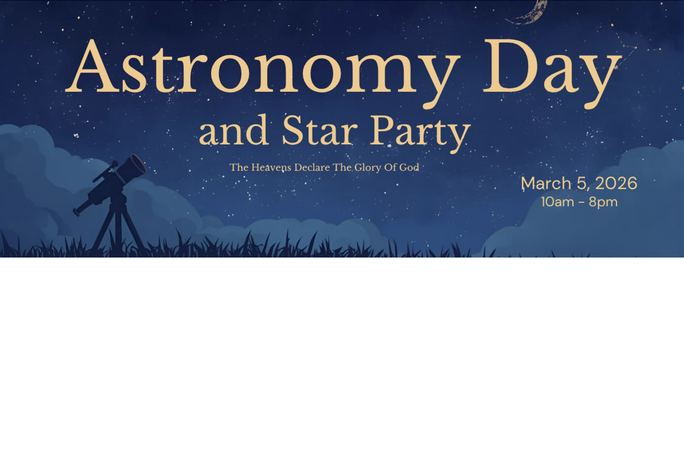 Astronomy Day – Tickets
