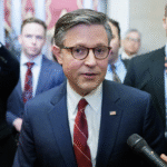 Borders and Speaker Mike Johnson