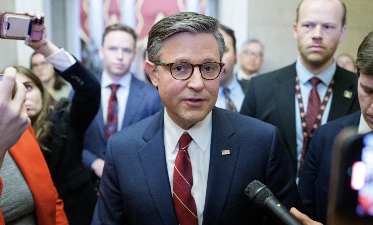 Borders and Speaker Mike Johnson