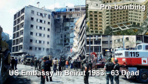 Bombing-US embassy in Beirut 1983
