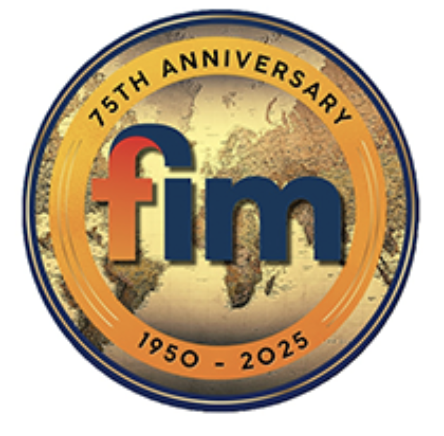FIM’s 75th Anniversary logo